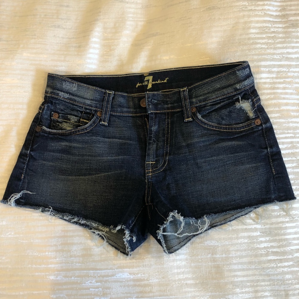 7 for all mankind shorts